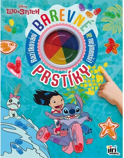 Colorful Finger Stamps Lilo & Stitch