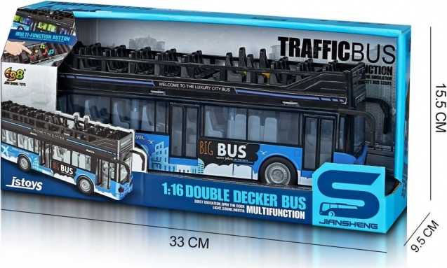 Bus with light and sound effects for children