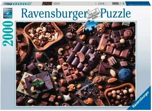 Pusle 2000 tükki RAVENSBURGER – šokolaadiparadiis