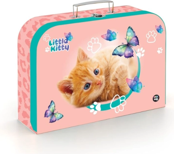 Children's laminate suitcase 34 cm – cat