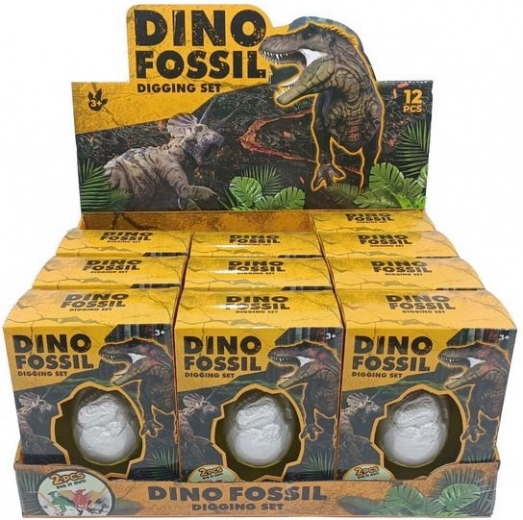 DIY muna dinosauruse figuuriga