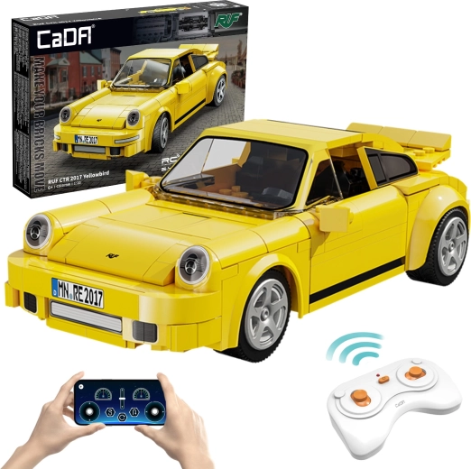 CaDA RUF CTR 2017 Yellowbird RC-auto ehituskomplekt 1:20, 222 osa