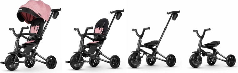 360° swivel seat and 6-in-1 mode
