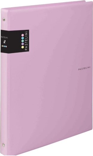 Karis A5 Binder PVC Pastelini Pink