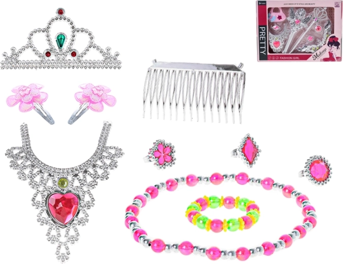 Children's beauty set with crown or scepter