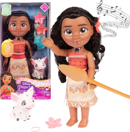 Disney laulev interaktiivne nukk MOANA 35 cm koos tarvikutega