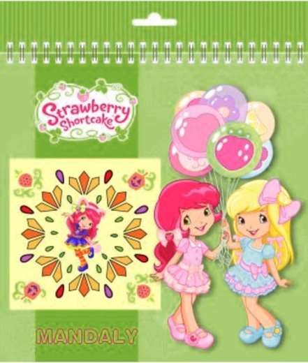 Akim coloring book Strawberry Shortcake – mandalas