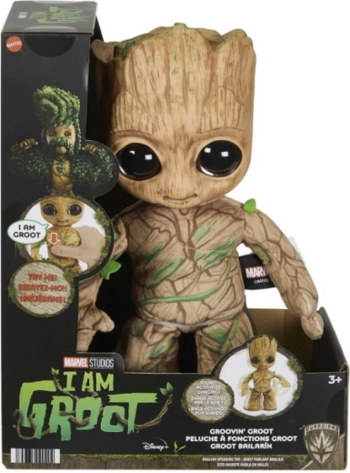 Marveli tantsiv plüüs-Groot 28 cm
