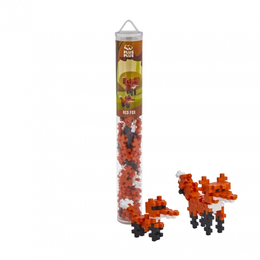 Plus-Plus Fox – Creative Building Set 100 pcs in Tube