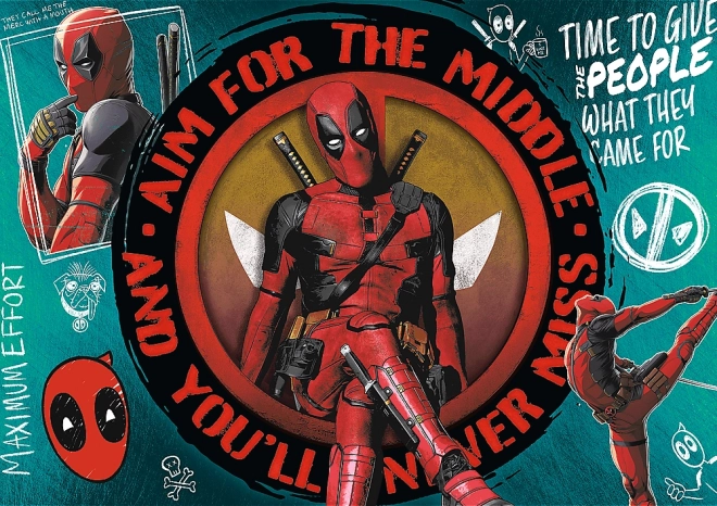 Pusle TREFL Premium Plus: Deadpool 1000 tükki