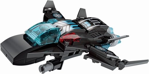 Qman Shadow Pulse Combat Vehicle – Falcon Cargo Aircraft mini building set