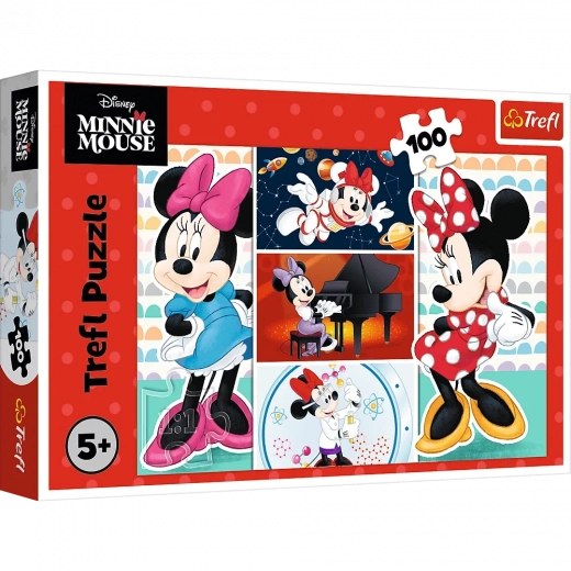 100-osaline pusle Lõbus MINNIE DISNEY firmalt Trefl