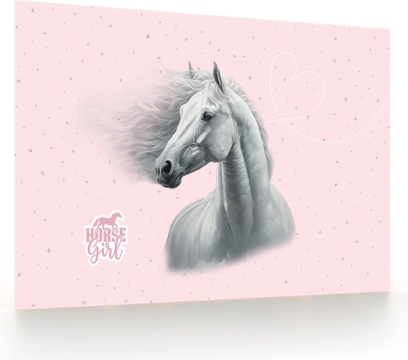 Desk Mat Horse Romantic