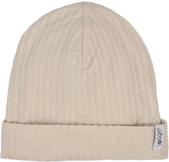 Lodger beanie müts seersucker birch 0–6 kuud