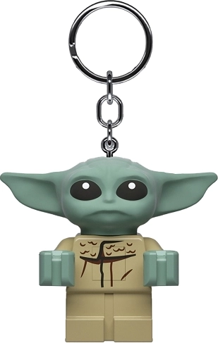 LEGO Star Wars light-up Grogu (Baby Yoda) keychain with LED