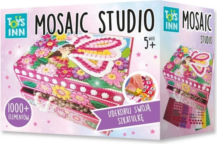 Creative Set Mosaic Fairy Casket