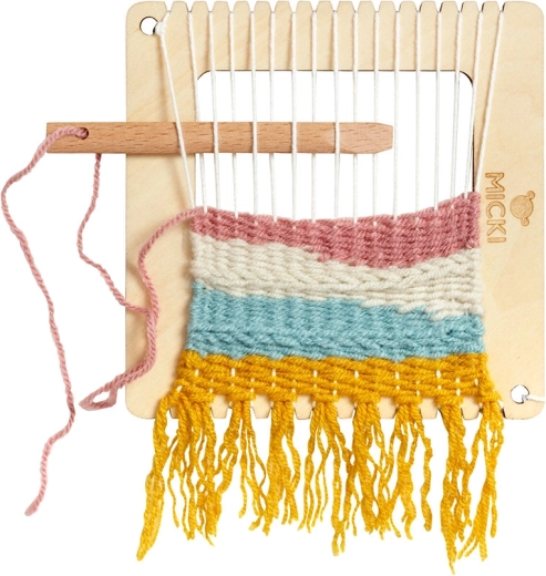 Micki Wooden Children’s Weaving Loom Frame
