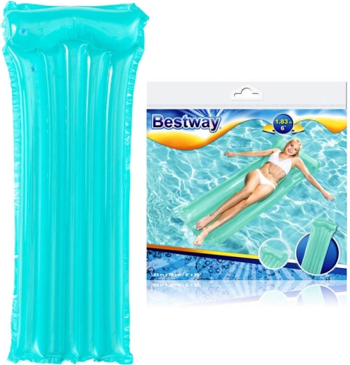 Bestway täispuhutav rannamadrats Deluxe 183 × 76 cm
