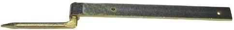 Hinge for hook 400 mm, galvanized, yellow
