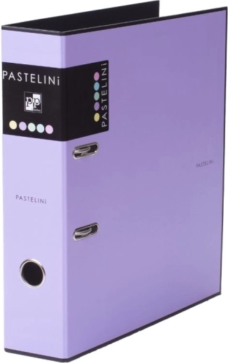 A4 Lever Arch File PASTELINI purple, 7 cm spine