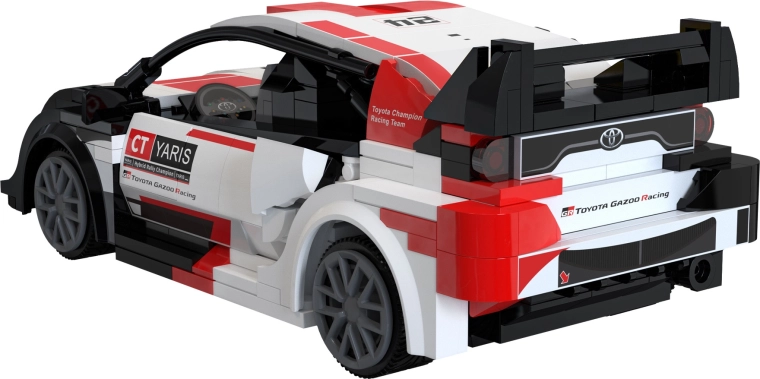 Detailed rally design with printed parts