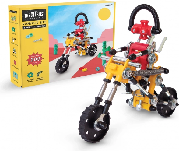 Ehituskomplekt The OffBits RiderBit – robot mootorrattal