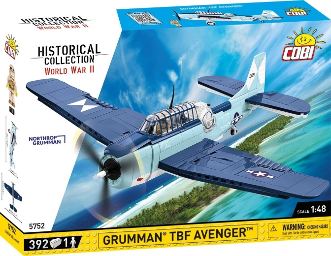 Cobi II. maailmasõda Grumman TBF Avenger 1:48 (392 detaili)