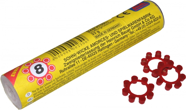 8-lasulised kapslid püstolitele torus