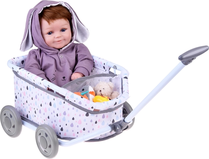 Pehme tekstiilkorv nutika panipaigaga