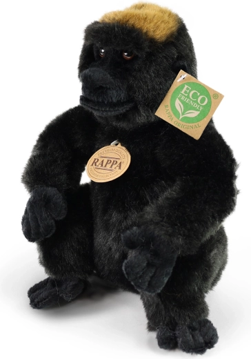 Rappa Eco-Friendly Sitting Plush Gorilla 23 cm