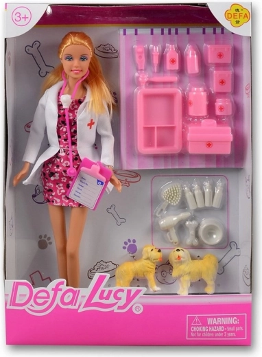 Doll Lucy Veterinarian Pink