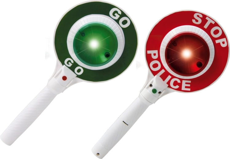 Jamara politsei signaalplaks STOP/GO valgusega – 1 tk