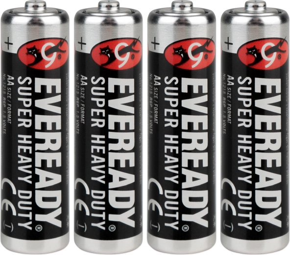 Energizer Eveready Super Heavy Duty AA (R6) 4 tk