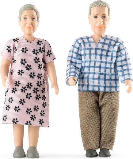 Lundby Dollhouse Figure Set – Grandma and Grandpa Charlie