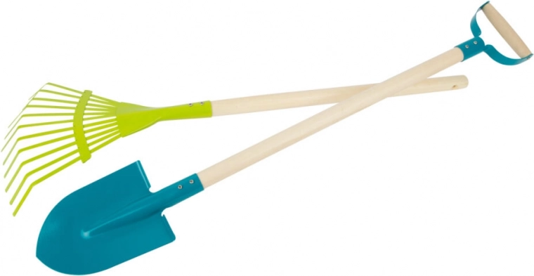 Small Foot kids’ garden tool set – shovel and rake