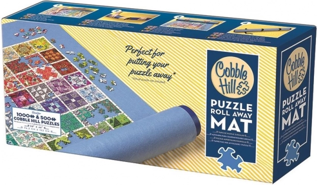 Puzzlede rullitav alus COBBLE HILL 500–1000 tükile (122 × 76 cm)