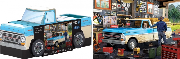 Pusle plekk-karbis Pickup Truck 550 tükki