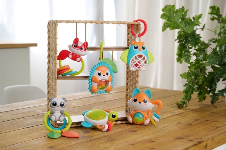 Soft wings as a teether