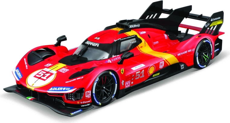 Bburago model kit FERRARI 499P No. 51 – 24h Le Mans 1:24