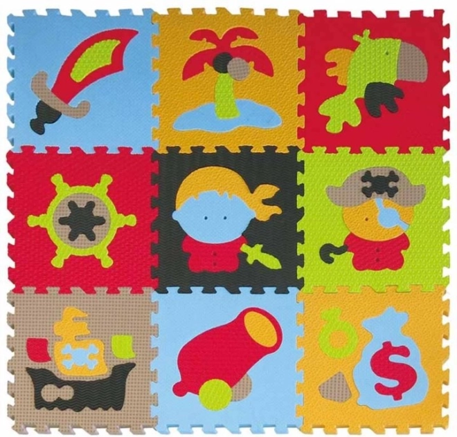 Baby Great foam puzzle Pirates 30 × 30 cm