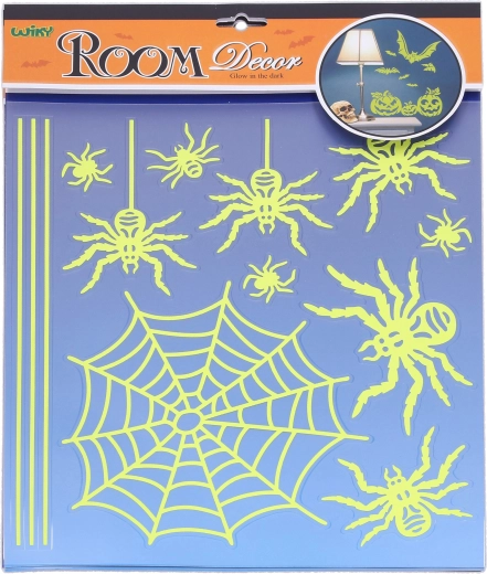 Pimedas helendavad seinakleebised ämblikud Halloween 38 × 31 cm