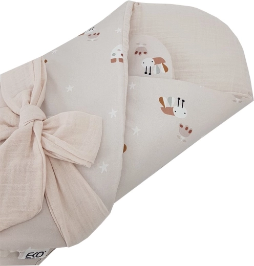 Premium muslin cotton and hypoallergenic filling