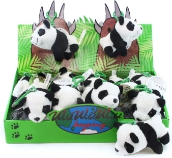 Plush Panda Keychain 12 cm