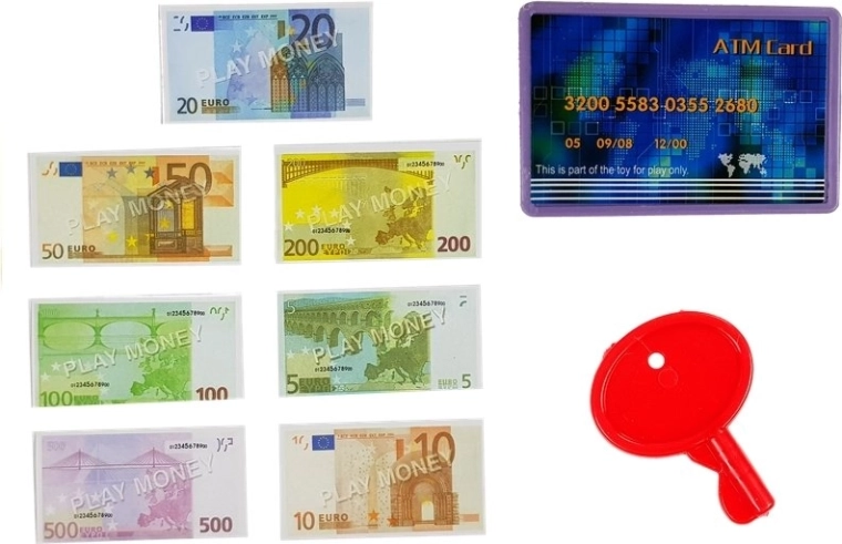 Rikkalik toidu- ja maksevahendite komplekt
