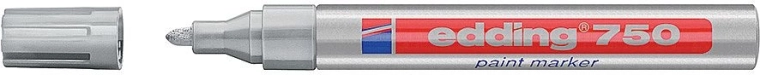 Lakimarker edding 750, hõbedane