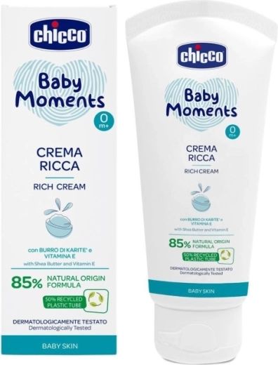 Chicco Baby Moments toitev lastekreem lastele 100 ml