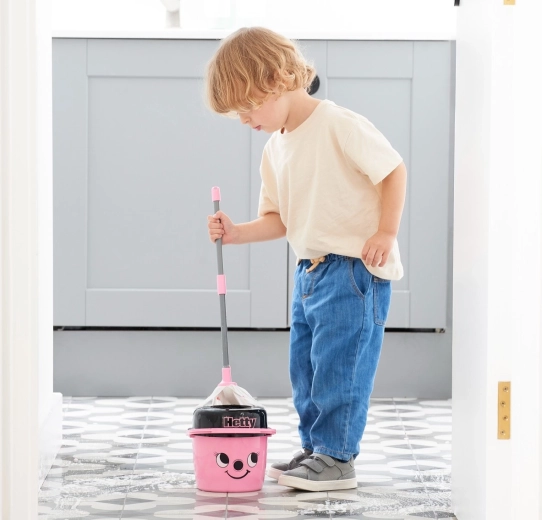 Realistic pretend cleaning