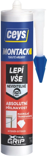 Läbipaistev montaažiliim 300 ml MONTACK CEYS