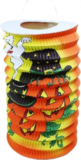 Halloweeni lampion rõõmsad kõrvitsad 15 cm