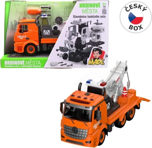 Autokraana valguse ja heliga 30 cm - 1 tk